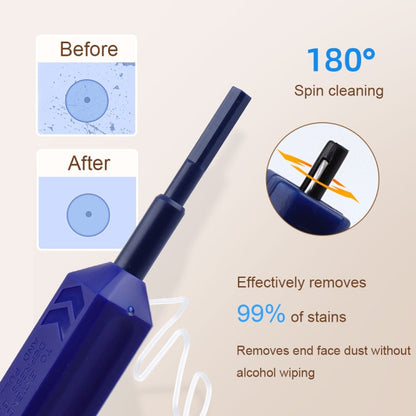 Press-type Fiber End Face Cleaning Pen Fiber Cleaner Tool - Lan Cable and Tools by PMC Jewellery | Online Shopping South Africa | PMC Jewellery | Buy Now Pay Later Mobicred