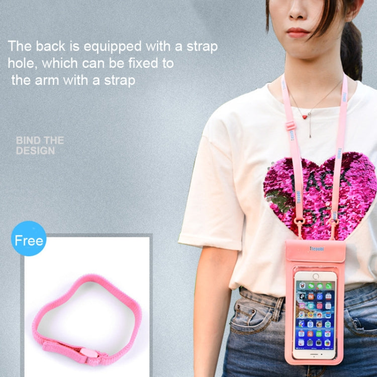Tteoobl  30m Underwater Mobile Phone Waterproof Bag, Size: Large(Blue) - free shipping - PMC Jewellery - Order now!