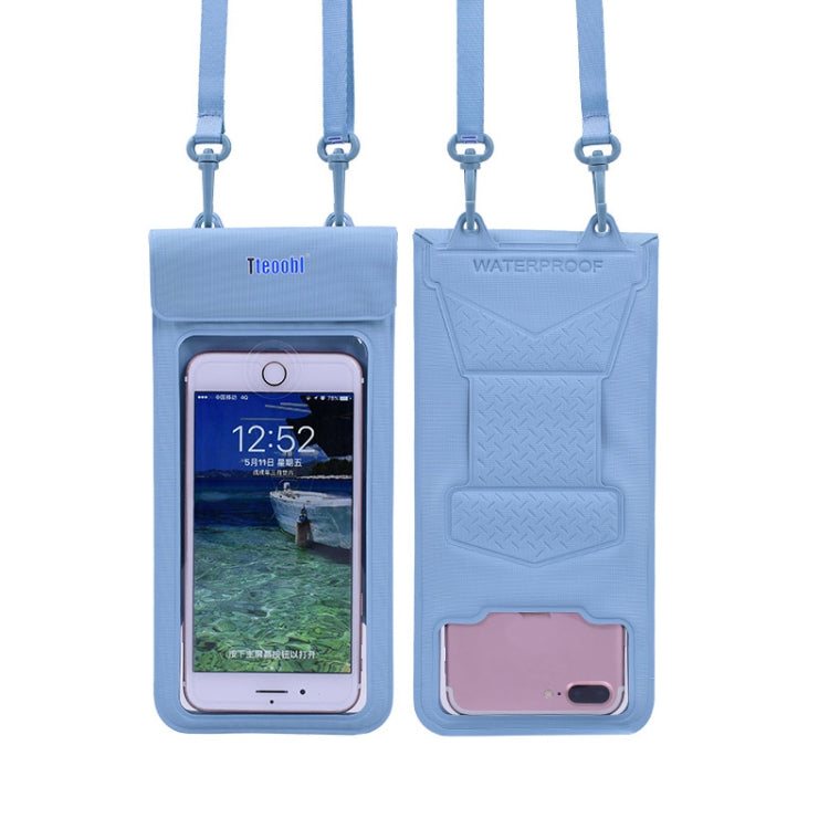 Tteoobl  30m Underwater Mobile Phone Waterproof Bag, Size: Small(Gray Blue) - free shipping - PMC Jewellery - Order now!
