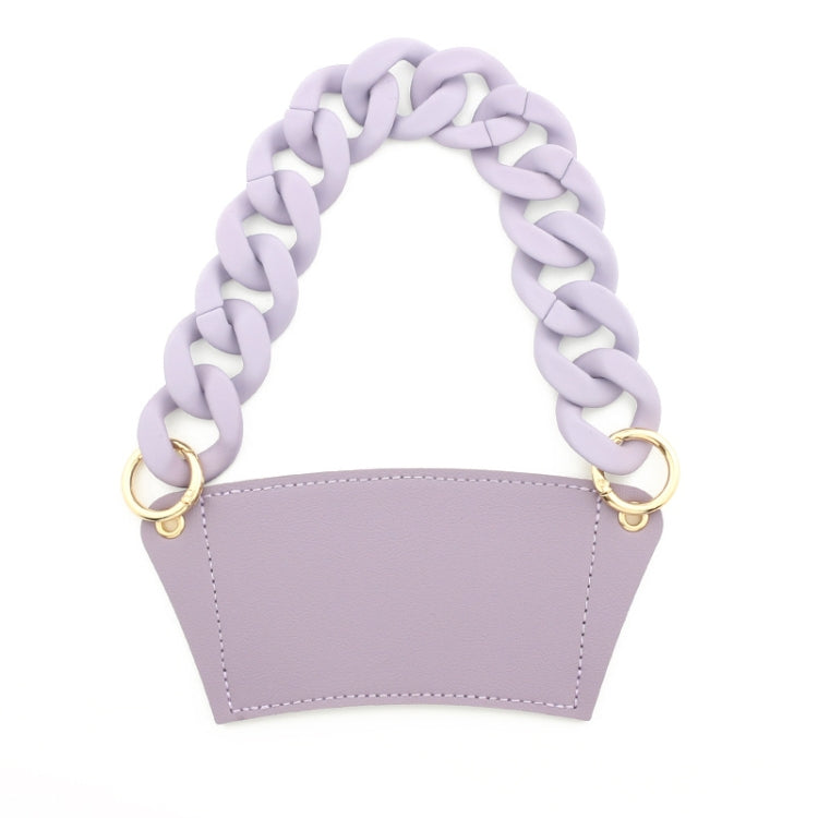 Phone Case Plastic Bracelet DIY Bag Carry Strap Cup Sleeve(Light Purple) - free shipping - PMC Jewellery - Order now!