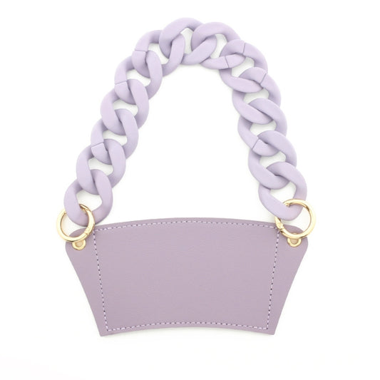 Phone Case Plastic Bracelet DIY Bag Carry Strap Cup Sleeve(Light Purple) - free shipping - PMC Jewellery - Order now!