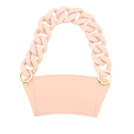 Phone Case Plastic Bracelet DIY Bag Carry Strap Cup Sleeve(Flesh Pink) - free shipping - PMC Jewellery - Order now!