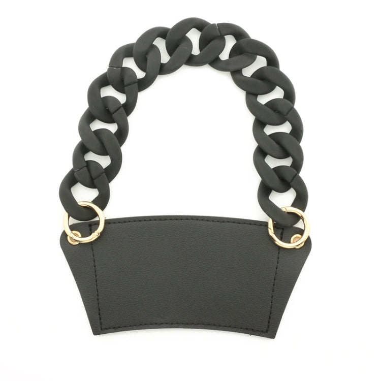 Phone Case Plastic Bracelet DIY Bag Carry Strap Cup Sleeve(Black) - free shipping - PMC Jewellery - Order now!