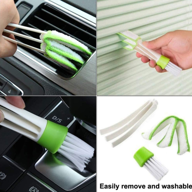 5PCS / Set Groove Cleaning Brush Multi-tool Household Door and Window Brush(White) - free shipping - PMC TechLife - Order now!