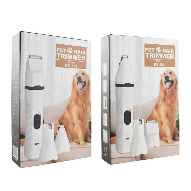 Pet USB Electric Shaver Dog Hair Trimming Nail Polisher - Electric Clipper by PMC TechLife | Online Shopping South Africa | PMC TechLife | Buy Now Pay Later Mobicred