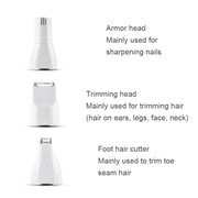 Pet USB Electric Shaver Dog Hair Trimming Nail Polisher
