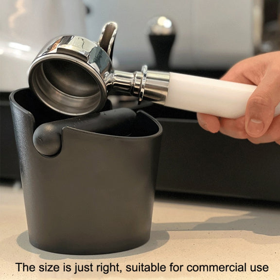 Coffee Knocking Grounds Bucket Waste Grounds Basin Grounds Box, Style:, Color: C Model (Black)