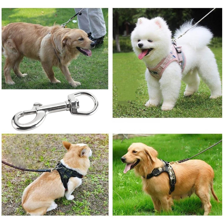 Stainless Steel Swivel Single Hook Pet Leash Hook, Specification: 65mm
