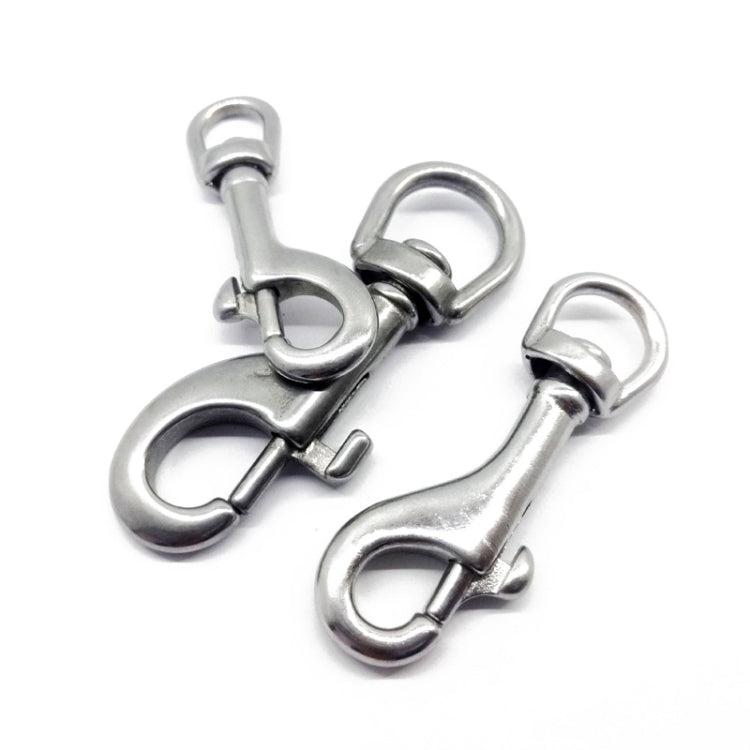 Stainless Steel Swivel Single Hook Pet Leash Hook, Specification: 120mm - Hooks by PMC TechLife | Online Shopping South Africa | PMC TechLife | Buy Now Pay Later Mobicred