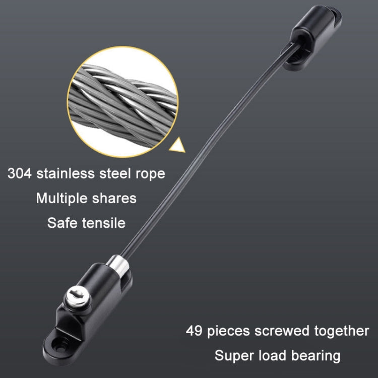 Children High-rise Anti-fall Safety Lock Window Push Limiter, Color: Black (High Standard) - Safety Equipment by PMC TechLife | Online Shopping South Africa | PMC TechLife