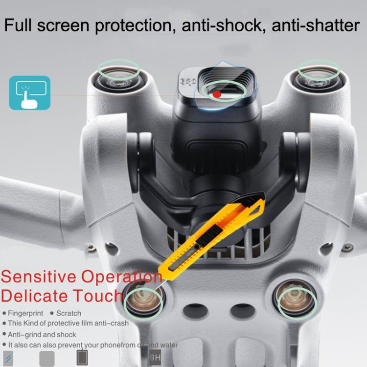 MN3-BHM-SF For DJI Mini 3 Pro Sensor + Lens Protector Anti -Scratch And Anti -Bump Accessories(Black) - Other by PMC TechLife | Online Shopping South Africa | PMC TechLife | Buy Now Pay Later Mobicred