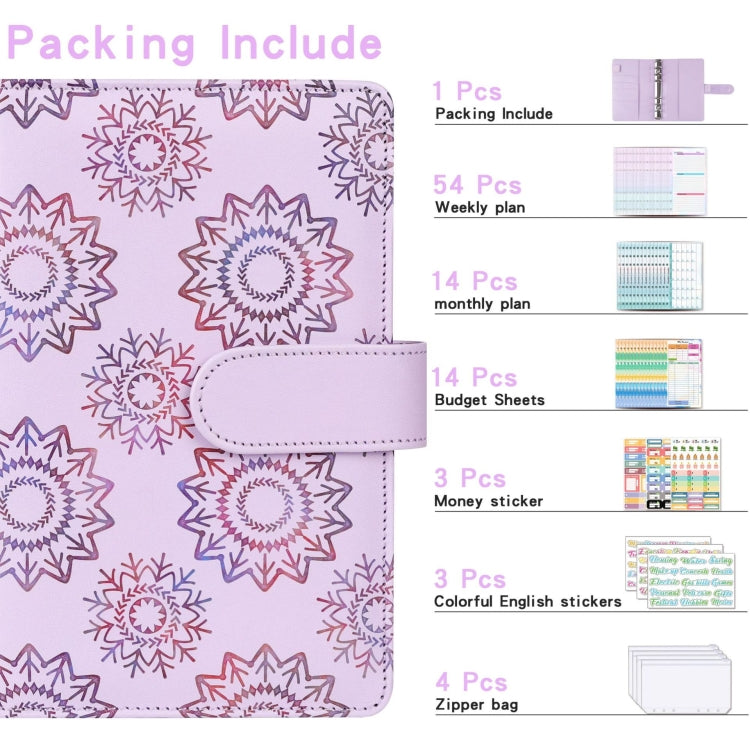 A6 Cash Budget Book Schedule Weekly Plan Monthly Plan Loose-leaf Notepad(White) - Notebooks by PMc TechLife | Online Shopping South Africa | PMc TechLife | Buy Now Pay Later Mobicred