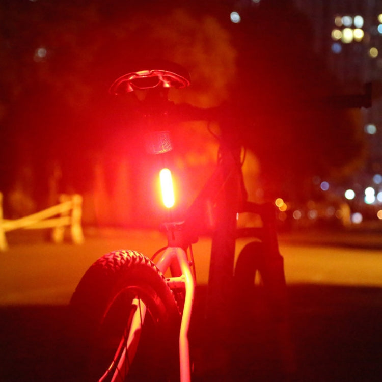 LED Rechargeable Bicycle Warning Strip Tail Light(OPP White Light)