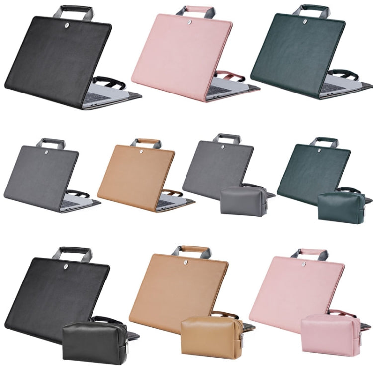 Laptop Bag Protective Case Tote Bag For MacBook Pro 15.4 inch, Color: Dark Green - 15 inch by PMC Jewellery | Online Shopping South Africa | PMC Jewellery | Buy Now Pay Later Mobicred