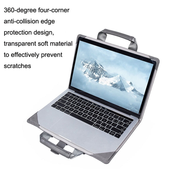 Laptop Bag Protective Case Tote Bag For MacBook Pro 15.4 inch, Color: Black + Power Bag