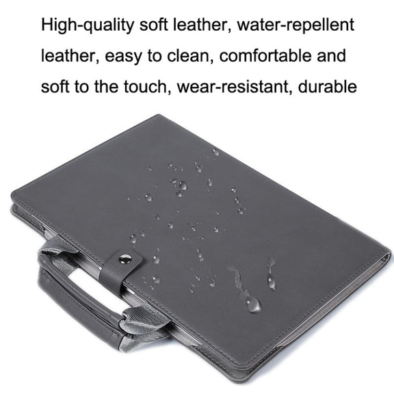 Laptop Bag Protective Case Tote Bag For MacBook Pro 15.4 inch, Color: Dark Gray + Power Bag