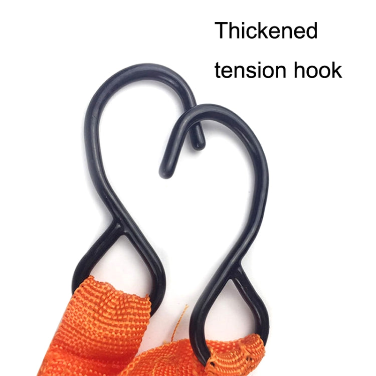 4PCS 15 Inch Tensioner Ratchet Strap Car Ratchet Thread Tensioner(Orange) - Towing Bars by PMC TechLife | Online Shopping South Africa | PMC TechLife | Buy Now Pay Later Mobicred