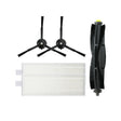 Main Brush +2 Filters+2 Side Brushes For 360 X100/X100 MAX Robot Vacuum Accessories - Other Accessories by PMC TechLife | Online Shopping South Africa | PMC TechLife