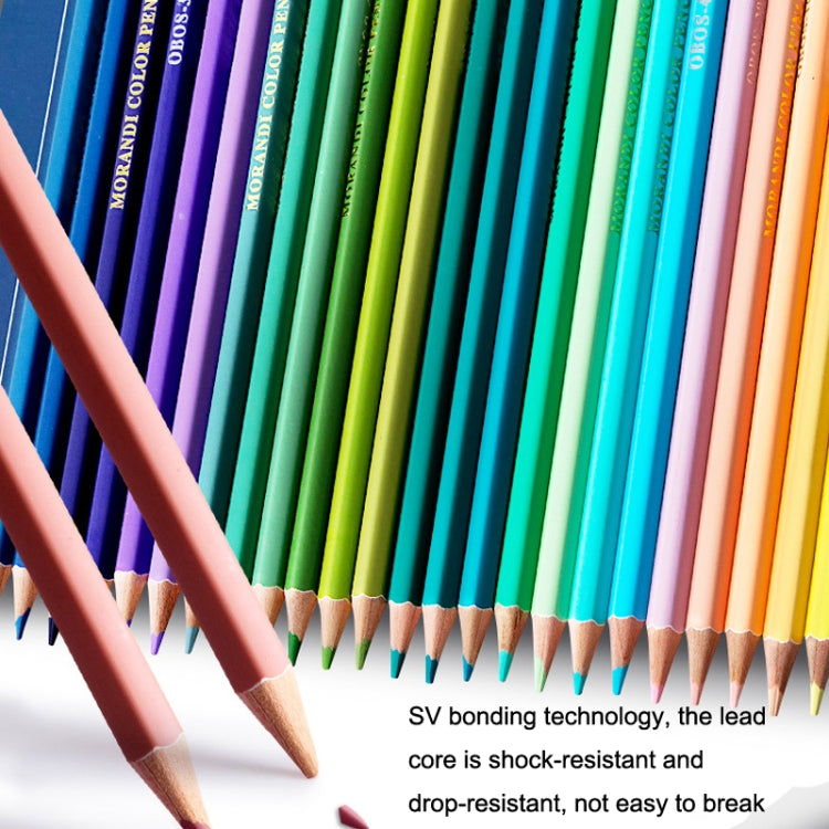 48 Colors Oily Bright Color Pencil Studio Special Set Morandi