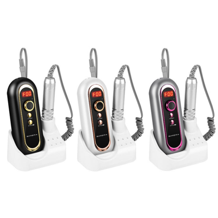 BLUEQUE Plug-in Portable Nail Art Carbon Brush Grinder, Specification: EU Plug (Black) - Grinding Tools & Accessories by PMC TechLife | Online Shopping South Africa | PMC TechLife | Buy Now Pay Later Mobicred