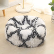 Long-haired Round Pet Kennel Warm Pet Bed, Specification: 60cm(Dark Gray) - Pet Houses & Accessories by PMC TechLife | Online Shopping South Africa | PMC TechLife | Buy Now Pay Later Mobicred