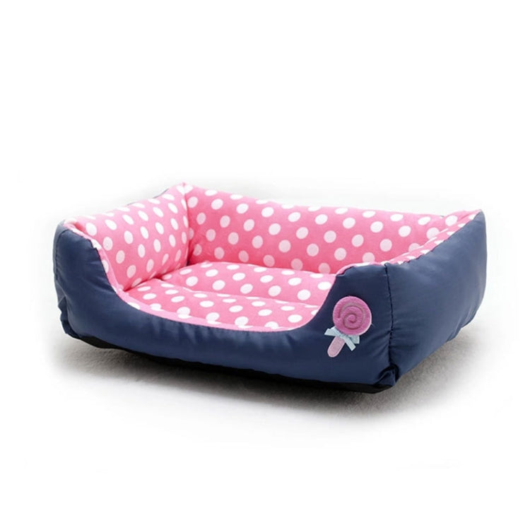 Cartoon Pet Kennel Square Cushion For Small And Medium Pet, Specification: L(Pink) - Beds by PMC TechLife | Online Shopping South Africa | PMC TechLife
