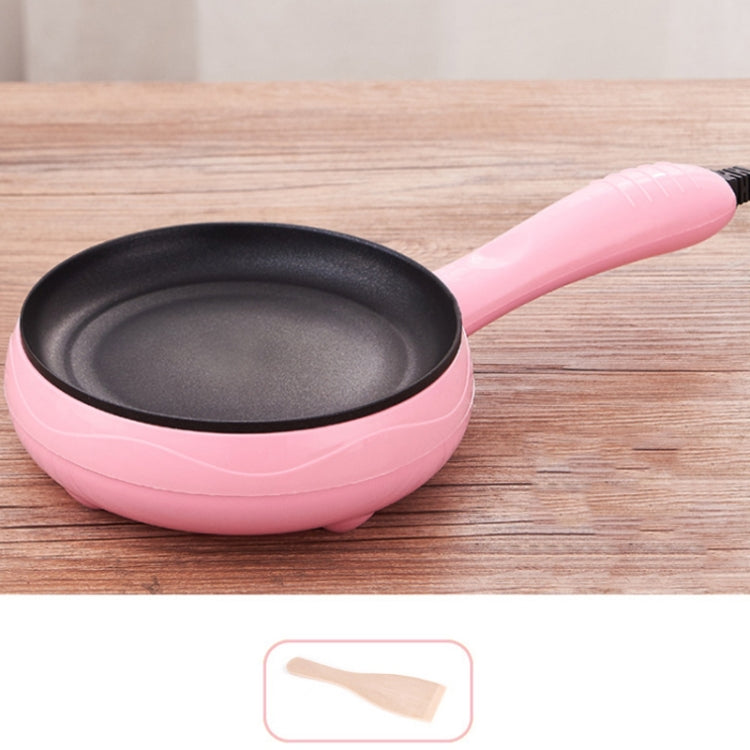 350W Electric Egg Omelette Cooker Frying Pan Steamer Cooker,EU Plug,Style: Pan+Wood Shovel Pink - Electric Skillets by PMC TechLife | Online Shopping South Africa | PMC TechLife | Buy Now Pay Later Mobicred