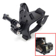 TUYU Motorcycle Helmet Chin Action Camera Mobile Phone Mounting Bracket Black Bracket - Helmet Mount by TUYU | Online Shopping South Africa | PMC TechLife | Buy Now Pay Later Mobicred