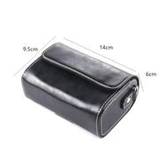 For Canon G7X3 / G5X2 / Sony ZV1RX1007 / RICOH GR3 Camera Leather Case(Black)