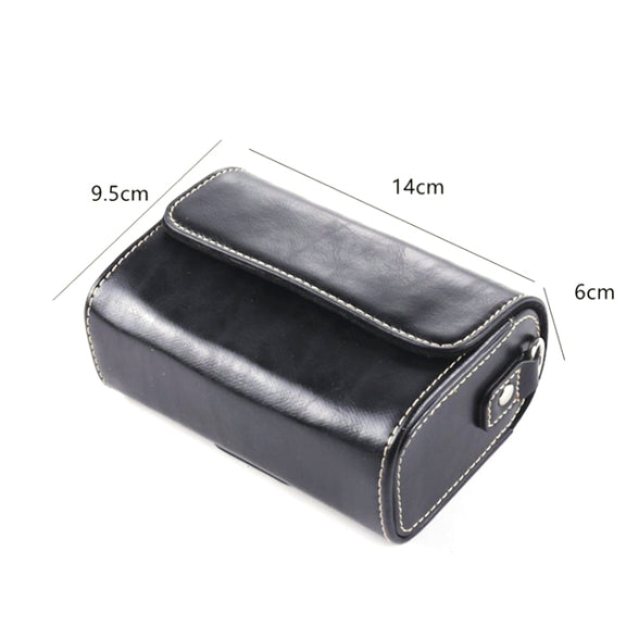 For Canon G7X3 / G5X2 / Sony ZV1RX1007 / RICOH GR3 Camera Leather Case(Black)