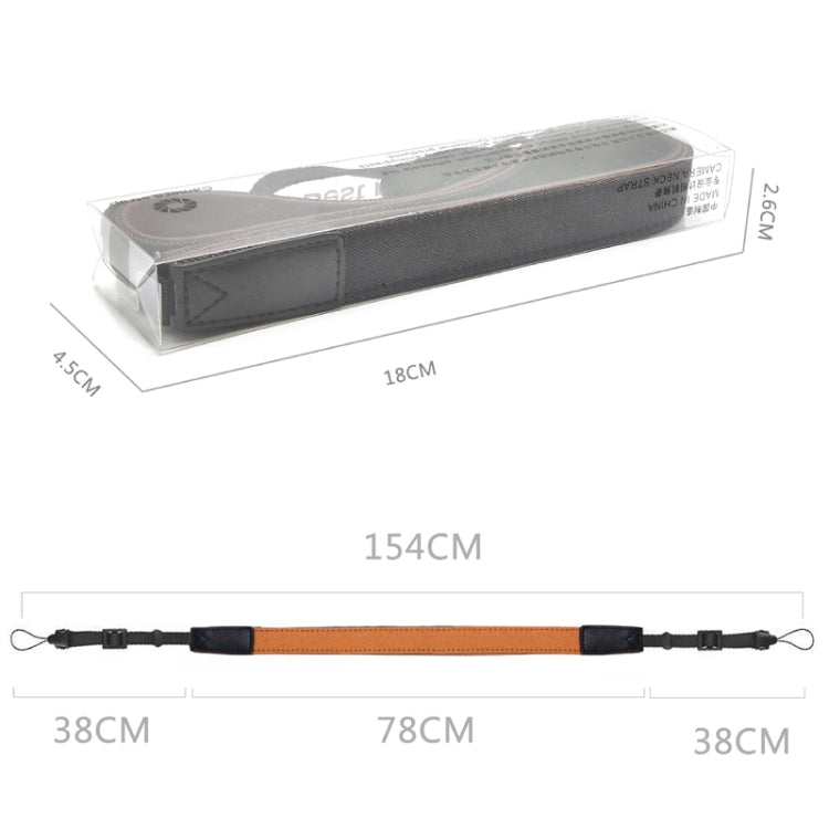 CH-006 Decompression Camera Photography Strap Telescope Shoulder Strap(Black) - Camera Strap by PMC TechLife | Online Shopping South Africa | PMC TechLife