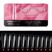 Scratch-free Ultra-thin Seamless Manicure Nail Plate, Shape: 07 Long Ballet