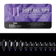 Scratch-free Ultra-thin Seamless Manicure Nail Plate, Shape: 15 Foot Nails