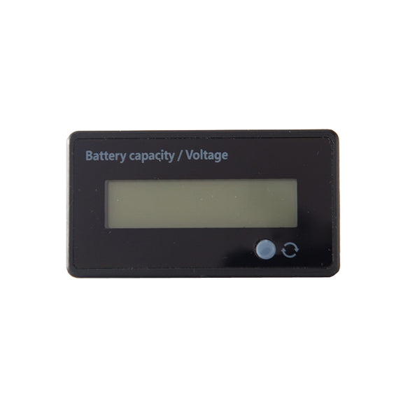 L6133 LCD Electric Motorcycle Power Display, Style: Button Front White Backlight