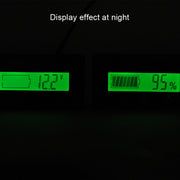 L6133 LCD Electric Motorcycle Power Display, Style: Button Front White Backlight