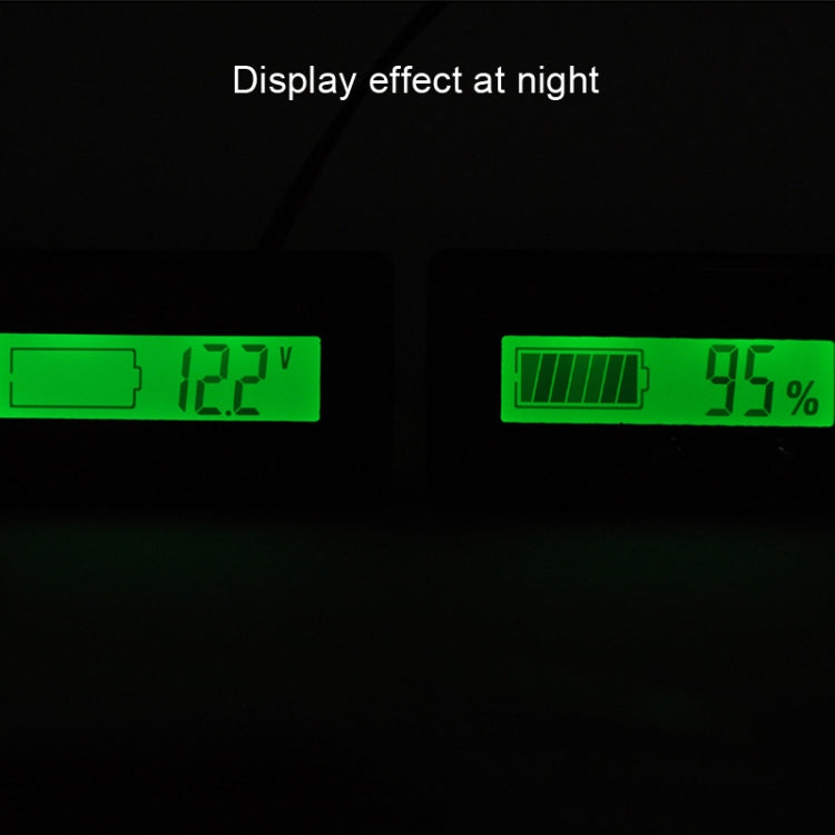 L6133 LCD Electric Motorcycle Power Display, Style: Button Rear Green Backlight