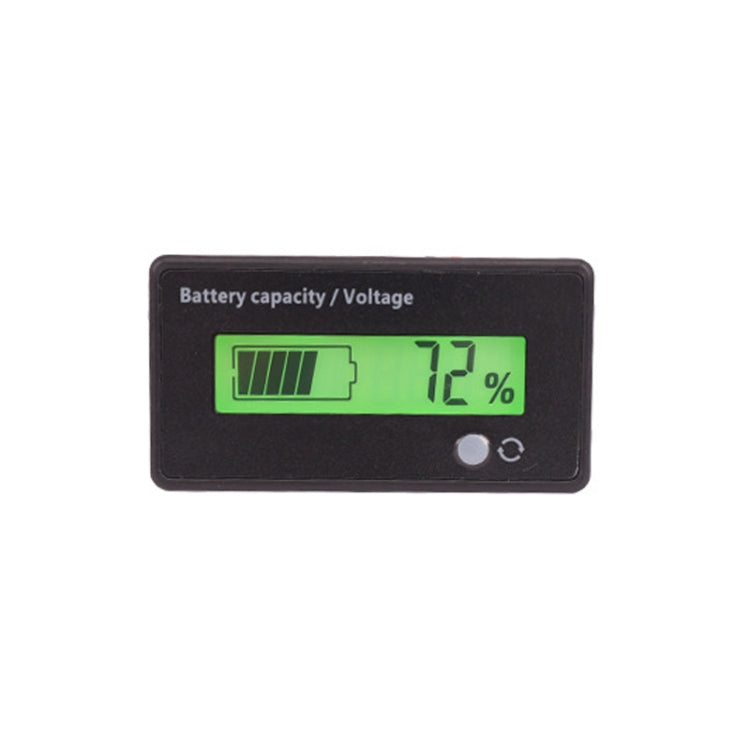L6133 LCD Electric Motorcycle Power Display, Style: Single Button Green Backlight - Electrical Instruments by PMC TechLife | Online Shopping South Africa | PMC TechLife | Buy Now Pay Later Mobicred