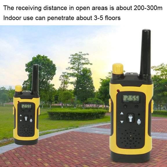 Children Walkie-talkie Remote Wireless Call  Parent-child Interactive Toy Phone(Red)