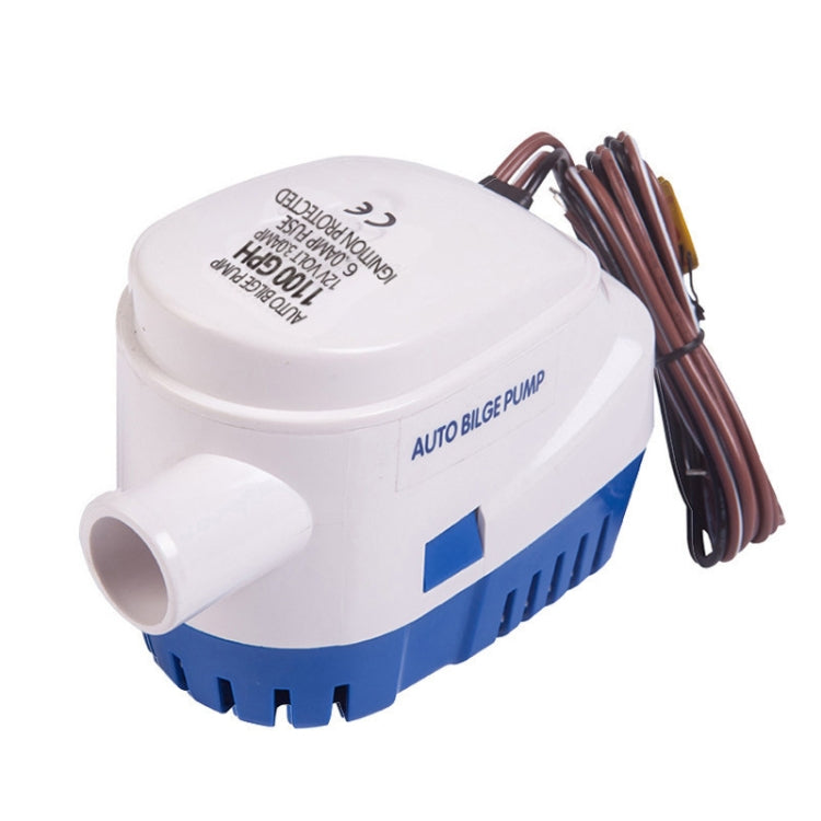 750GPH-24V Blue  Automatic Bilge Pump Submersible Water Electric Pump For Yacht Marine Boat - Boats Accessories by PMC TechLife | Online Shopping South Africa | PMC TechLife