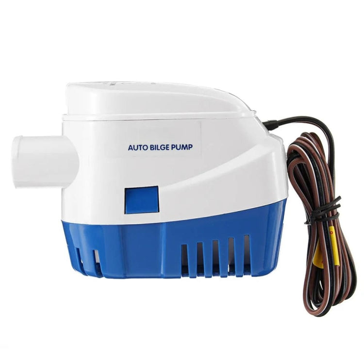 600GPH-12V Blue Automatic Bilge Pump Submersible Water Electric Pump For Yacht Marine Boat - Marine Accessories & Parts by PMC TechLife | Online Shopping South Africa | PMC TechLife | Buy Now Pay Later Mobicred