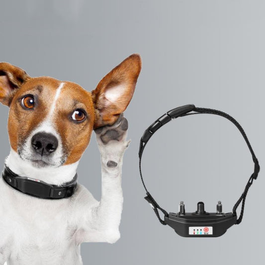 Intelligent Anti-barking Device Dog Trainer Collar, Style: Vibration+Electric Shock+Sound(Black) - Training Aids by PMC Jewellery | Online Shopping South Africa | PMC Jewellery | Buy Now Pay Later Mobicred
