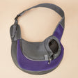 Pet Bag Widened Shoulder Strap Breathable Messenger Cat Bag,Size: Large(Purple) - Pet Bags by PMC TechLife | Online Shopping South Africa | PMC TechLife | Buy Now Pay Later Mobicred