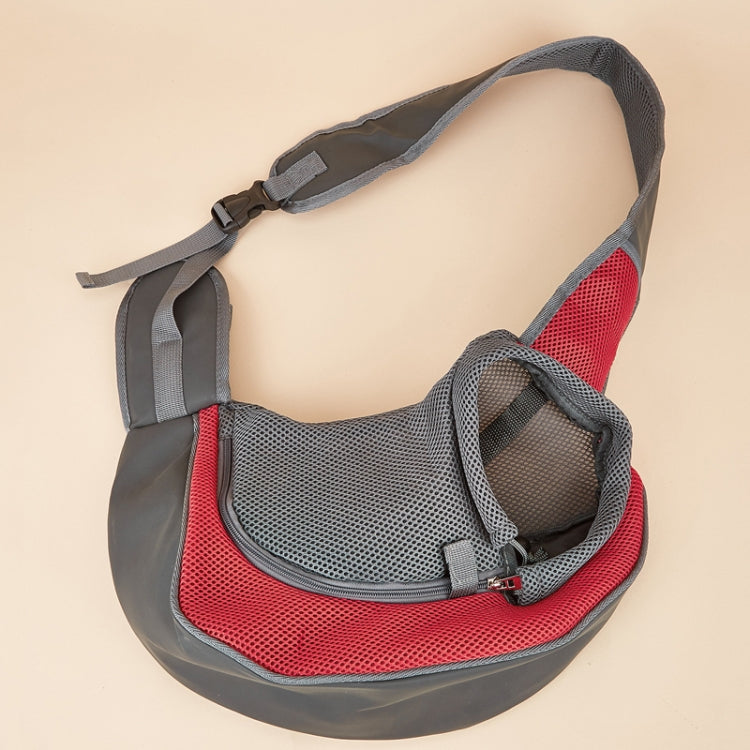 Pet Bag Widened Shoulder Strap Breathable Messenger Cat Bag,Size: Large(Red) - Pet Bags by PMC TechLife | Online Shopping South Africa | PMC TechLife | Buy Now Pay Later Mobicred