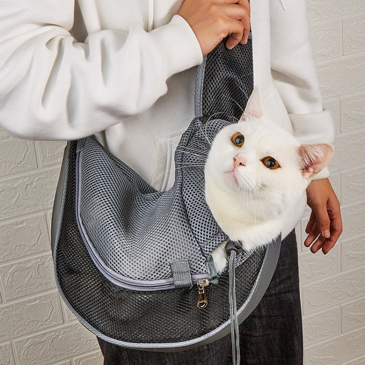 Pet Bag Widened Shoulder Strap Breathable Messenger Cat Bag,Size: Large(Pink) - Pet Bags by PMC TechLife | Online Shopping South Africa | PMC TechLife | Buy Now Pay Later Mobicred