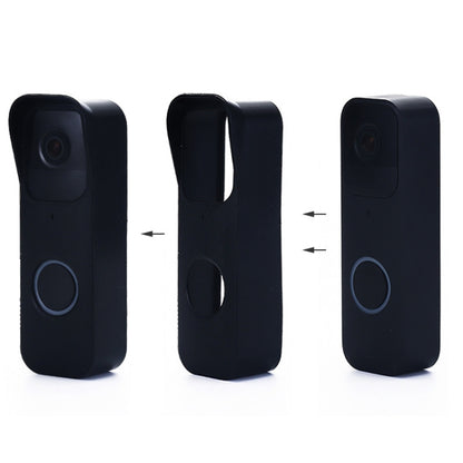 Silicone Cover for Blink A363 Wireless Doorbell(Black) - Other Device by PMC Jewellery | Online Shopping South Africa | PMC Jewellery | Buy Now Pay Later Mobicred
