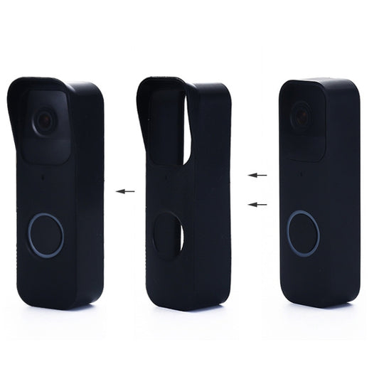 Silicone Cover for Blink A363 Wireless Doorbell(Black) - Other Device by PMC Jewellery | Online Shopping South Africa | PMC Jewellery | Buy Now Pay Later Mobicred
