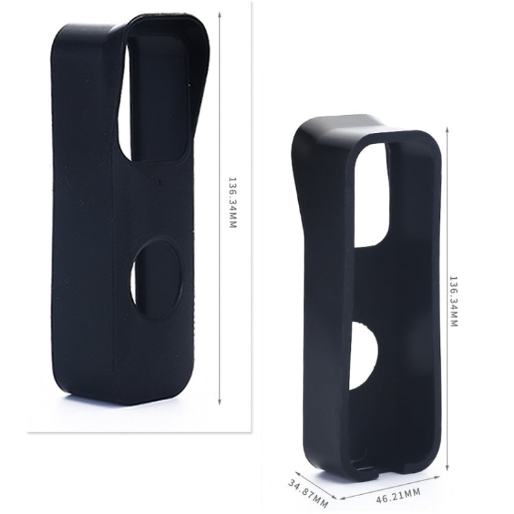 Silicone Cover for Blink A363 Wireless Doorbell(Black) - Other Device by PMC Jewellery | Online Shopping South Africa | PMC Jewellery | Buy Now Pay Later Mobicred
