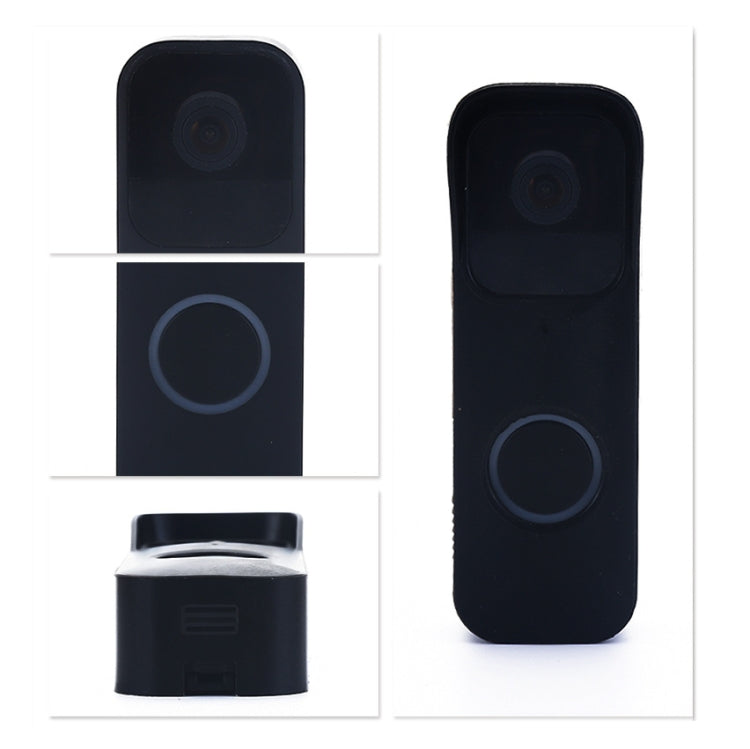Silicone Cover for Blink A363 Wireless Doorbell(Black) - Other Device by PMC Jewellery | Online Shopping South Africa | PMC Jewellery | Buy Now Pay Later Mobicred