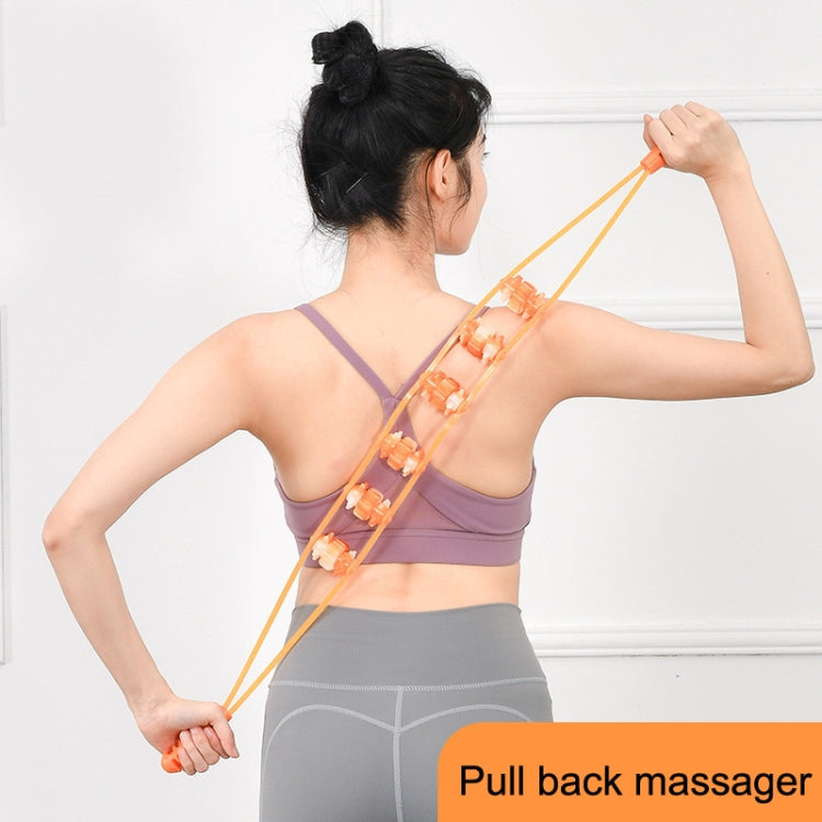 3PCS Plastic Back Puller Shoulder Waist Back Manual Roller Massager, Style: Two Wheels (Yellow) - free shipping - PMC TechLife - Order now!