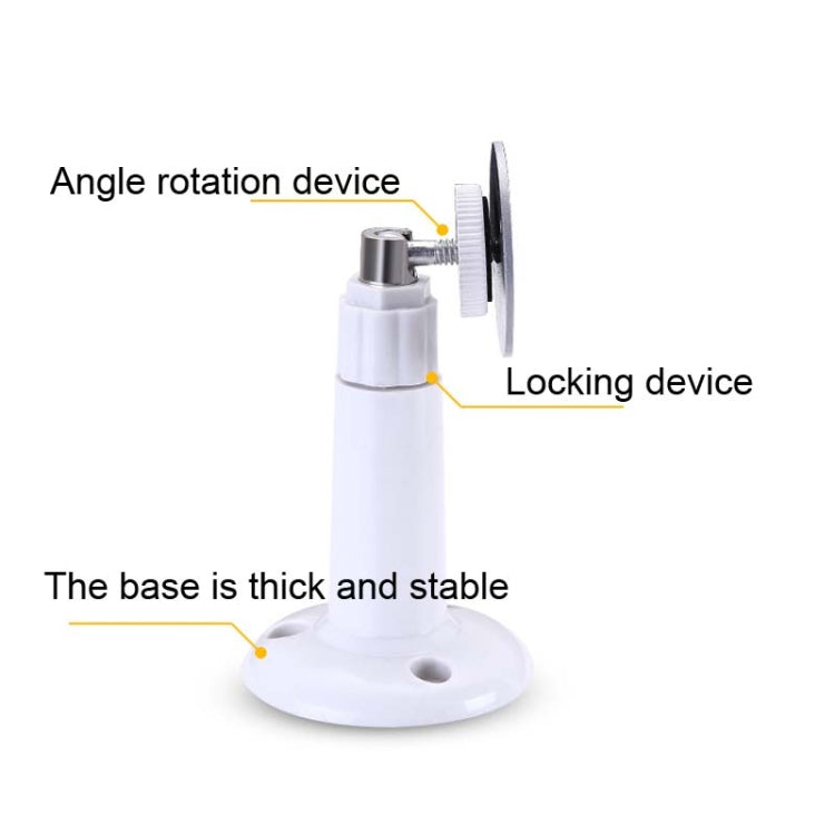2 PCS 360 Degree Rotation PTZ Bracket Wall Mounted  Stand For Xiaomi Mijia 1080P Camera - Mounting Bracket by PMC TechLife | Online Shopping South Africa | PMC TechLife | Buy Now Pay Later Mobicred